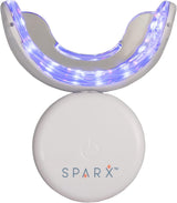 Wireless Teeth Whitening Kit with LED Light for Sensitive Teeth Remove Stains like Coffee, Smoking, Wine. Whiten Smile for Long Lasting Results, Includes 3 Gel Syringes, 1 Dual LED Mouthpiece